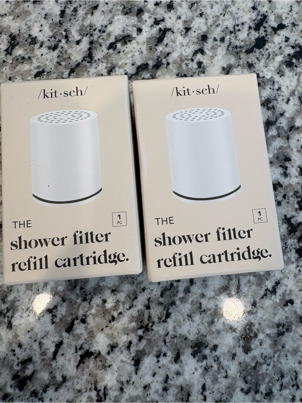 Kitsch the shower filter refill cartridge